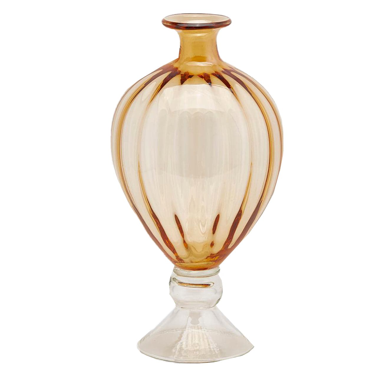 Vaso anfora elegante con base per fiori decorazione arredo ambiente interno - 7