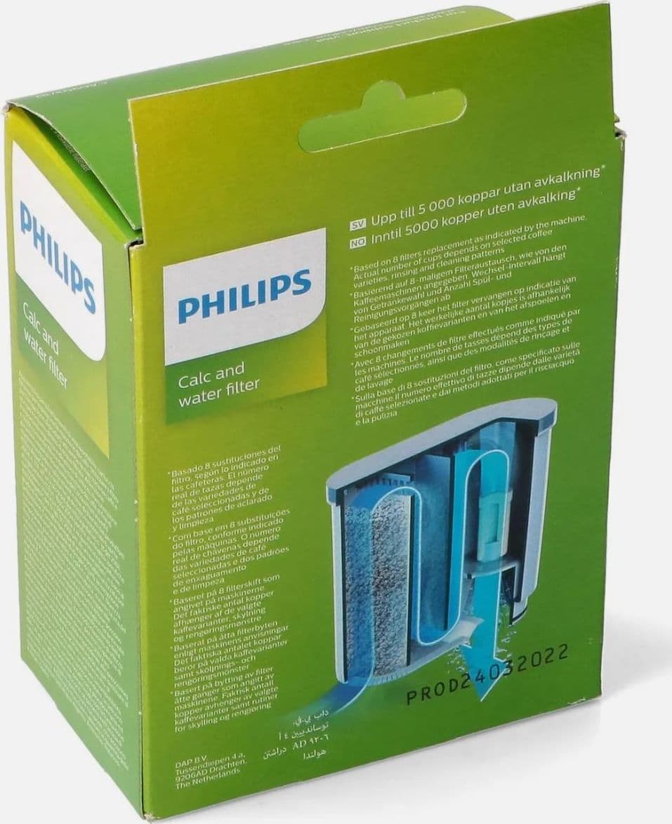 Filtro acqua anticalcare aquaclean ca6903/10 gaggia - saeco 421945032231 - in prodotto EuroStore07 - Alatri, commercioVirtuoso.it