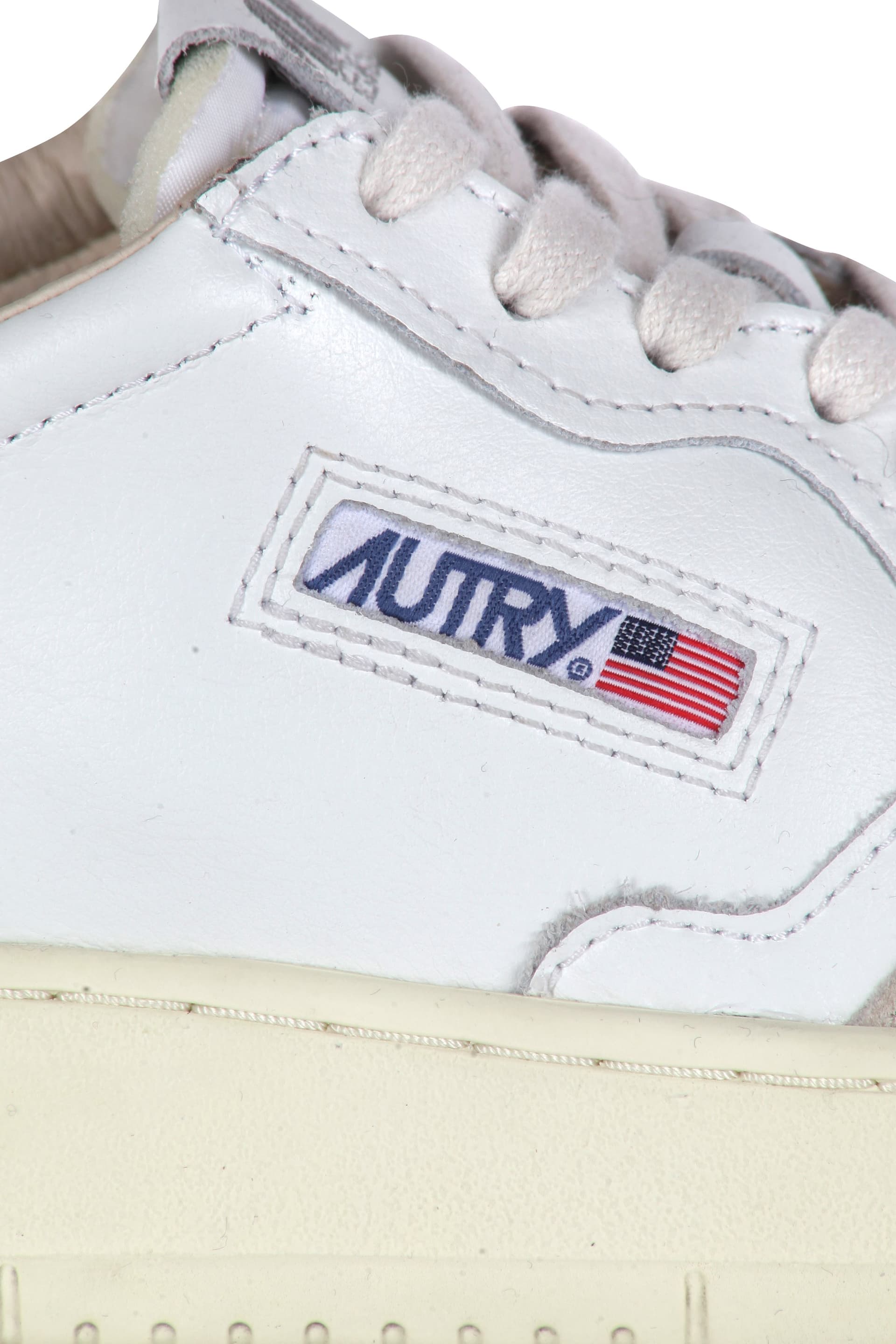 AUTRY Autry - Sneakers - 470517 - Beige/Verde da donna in Sneaker casual Drestige - Casamassima, commercioVirtuoso.it