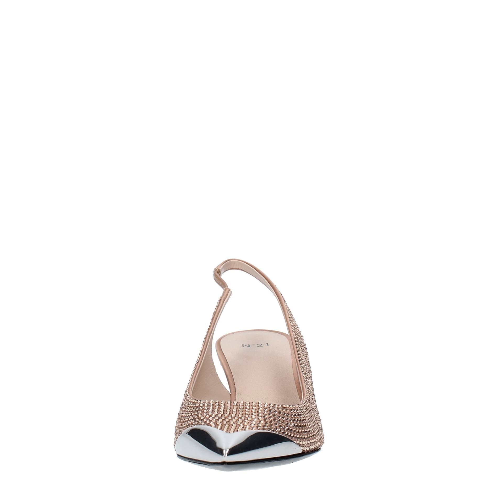NÃâ€šÂ°21 Scarpe con Tacco Beige da donna in Loafer e mocassini Drestige - Casamassima, commercioVirtuoso.it