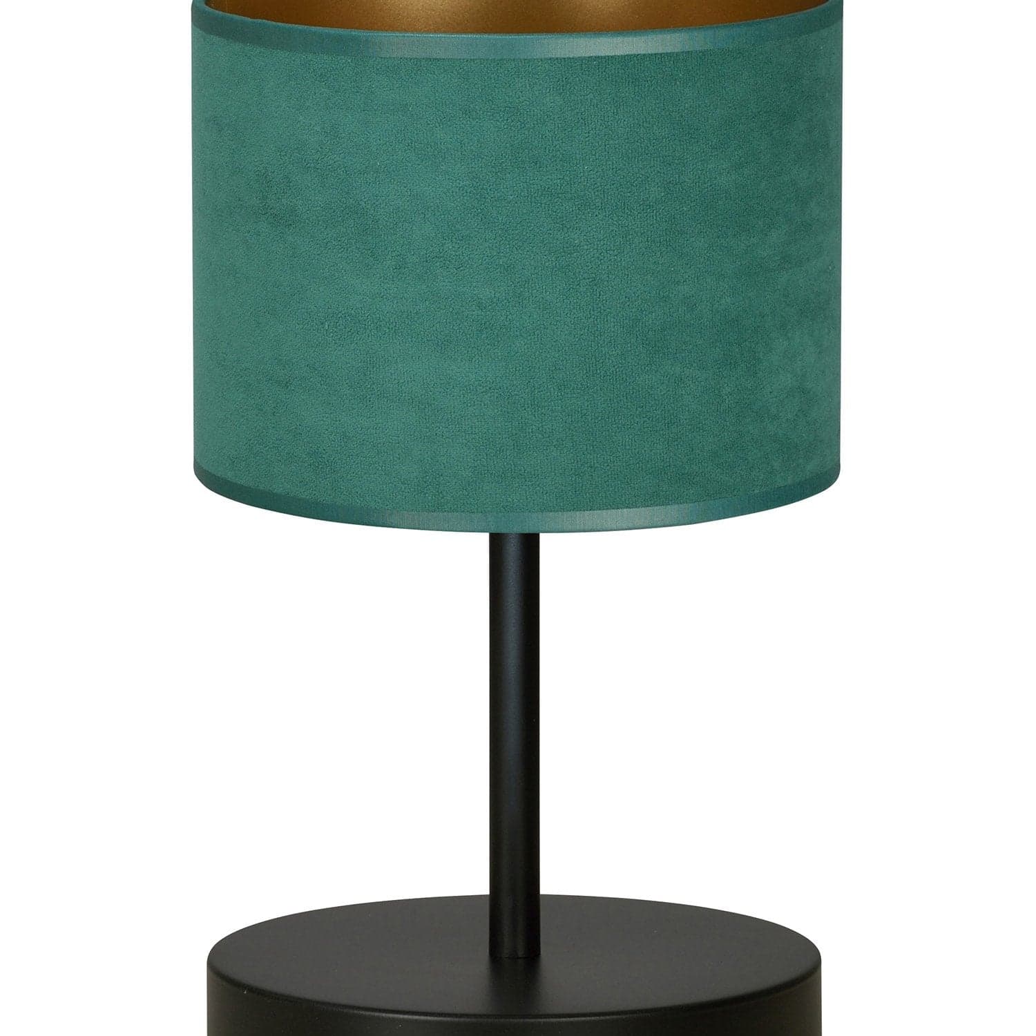 Lampada Da Tavolo 1 Luce Hilde In Acciaio Nero E Paralume In Tessuto Verde in Lampade da tavolo e abat-jour LuceArt - Montecorvino Pugliano, commercioVirtuoso.it