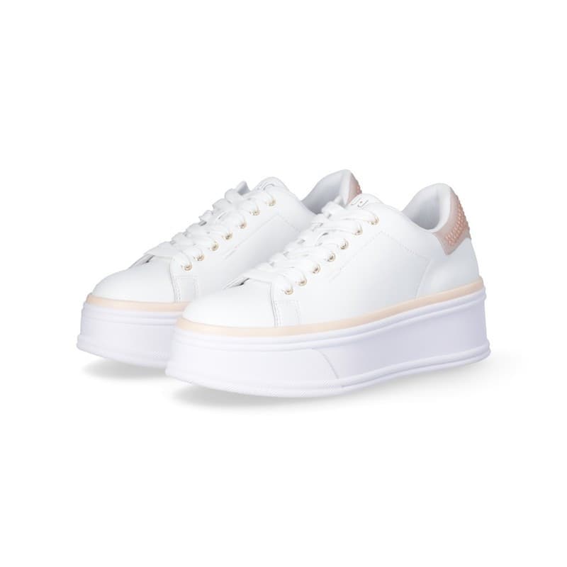 Liu Jo sneakers donna Selma 16 in pelle bianca BA5101PX190 in Sneaker casual Teresi Calzature - Marsala, commercioVirtuoso.it