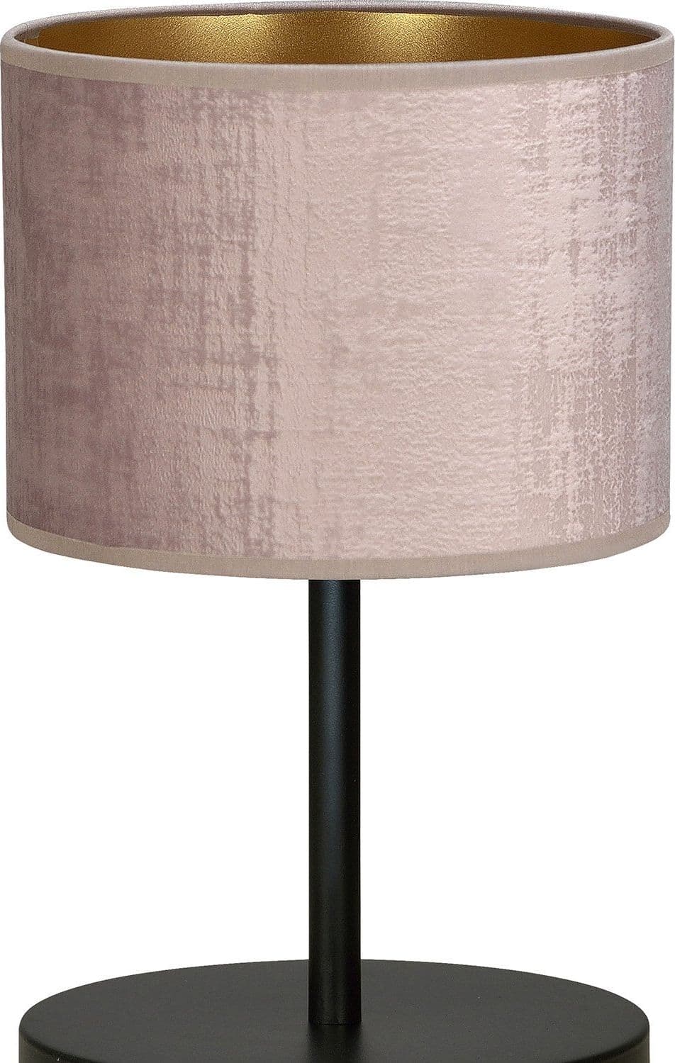 Lampada Da Tavolo 1 Luce Hilde In Acciaio Nero E Paralume In Tessuto Rosa in Lampade da tavolo e abat-jour LuceArt - Montecorvino Pugliano, commercioVirtuoso.it