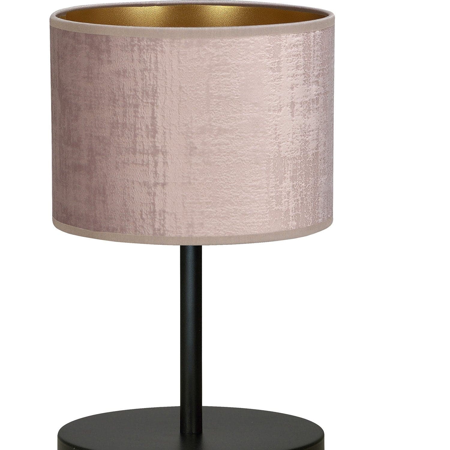 Lampada Da Tavolo 1 Luce Hilde In Acciaio Nero E Paralume In Tessuto Rosa in Lampade da tavolo e abat-jour LuceArt - Montecorvino Pugliano, commercioVirtuoso.it