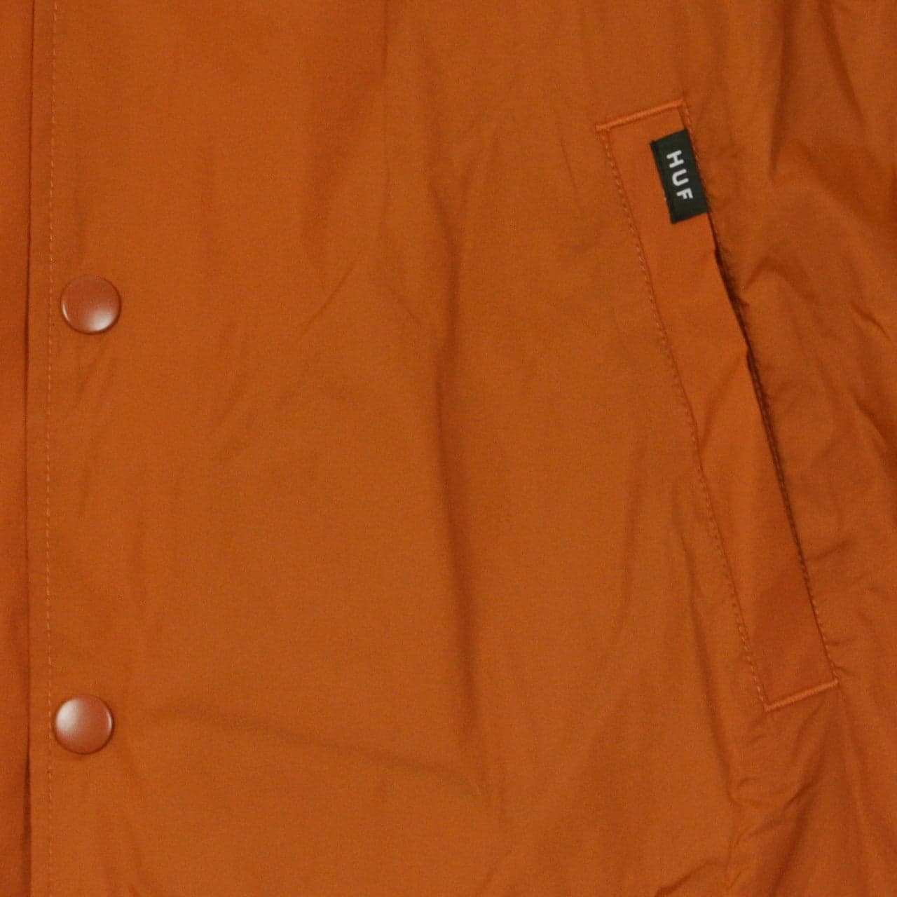 HUF Giacca Coach Jacket Uomo Essentials Tt Coaches Jacket Rust da uomo in Giacche Drestige - Casamassima, commercioVirtuoso.it