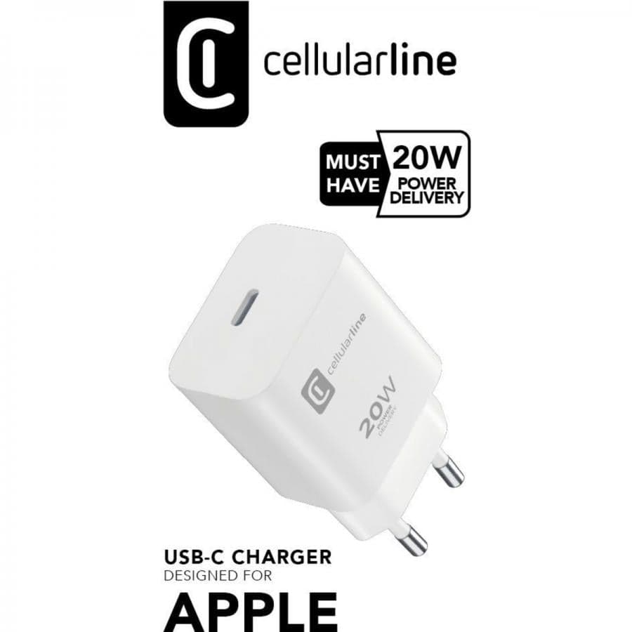 caricabatteria 20w usb-c bianco in confezione micropack non appendibile in Caricabatterie da muro Tropposmart.it - Genova, commercioVirtuoso.it