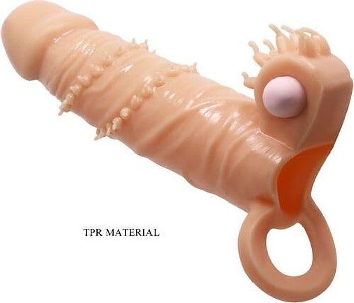 PRETTY LOVE - CONNOR GUAINA PER PENE + STIMOLATORE PER CLITORIDE FLESH in Guaine e prolunghe per il pene Desideria Shop - Latina, commercioVirtuoso.it