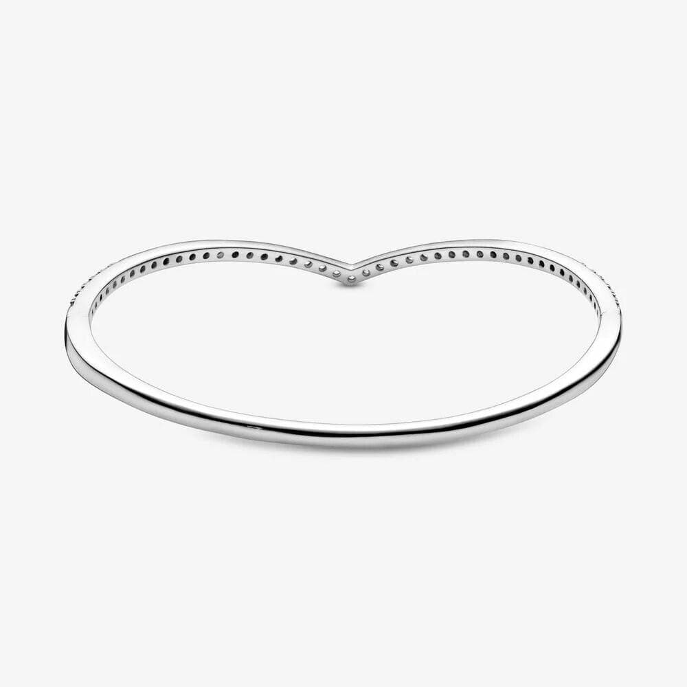 Pandora Bracciale rigido chevron scintillante in Bracciali Alba Gioielli - Casoria, commercioVirtuoso.it