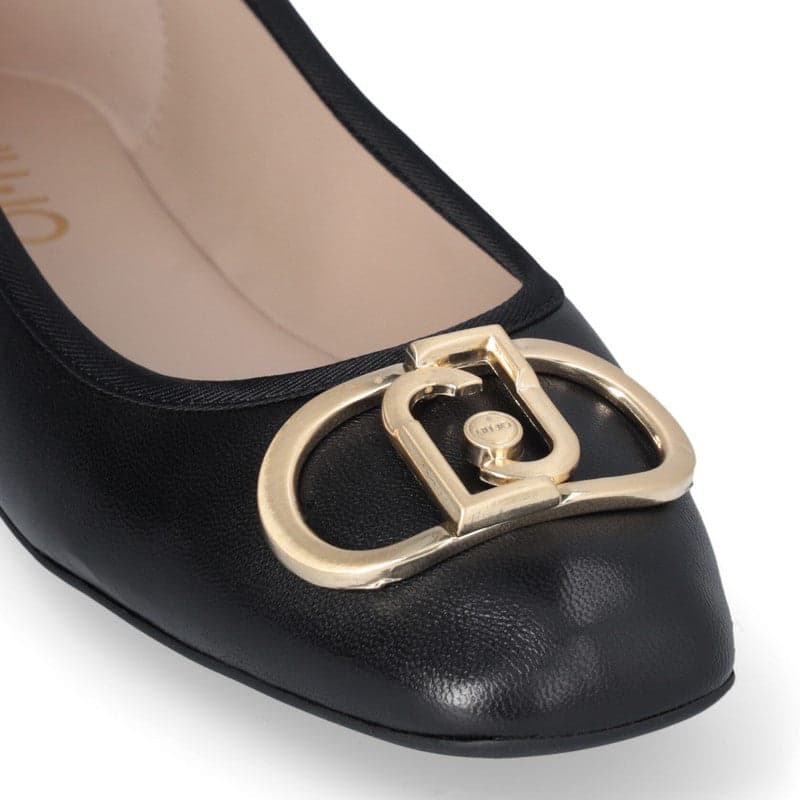 Liu Jo ballerina donna Dafne 4 in pelle nero SA5033PX in Ballerine Teresi Calzature - Marsala, commercioVirtuoso.it