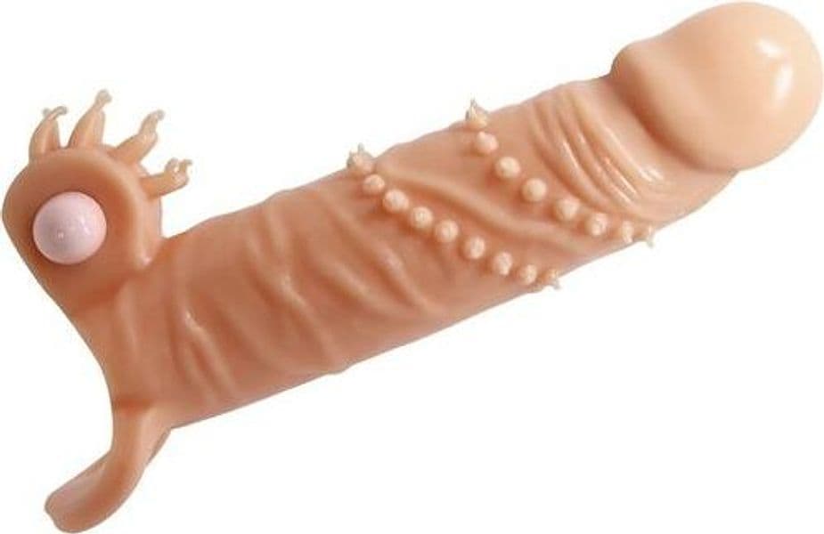 PRETTY LOVE - CONNOR GUAINA PER PENE + STIMOLATORE PER CLITORIDE FLESH in Guaine e prolunghe per il pene Desideria Shop - Latina, commercioVirtuoso.it