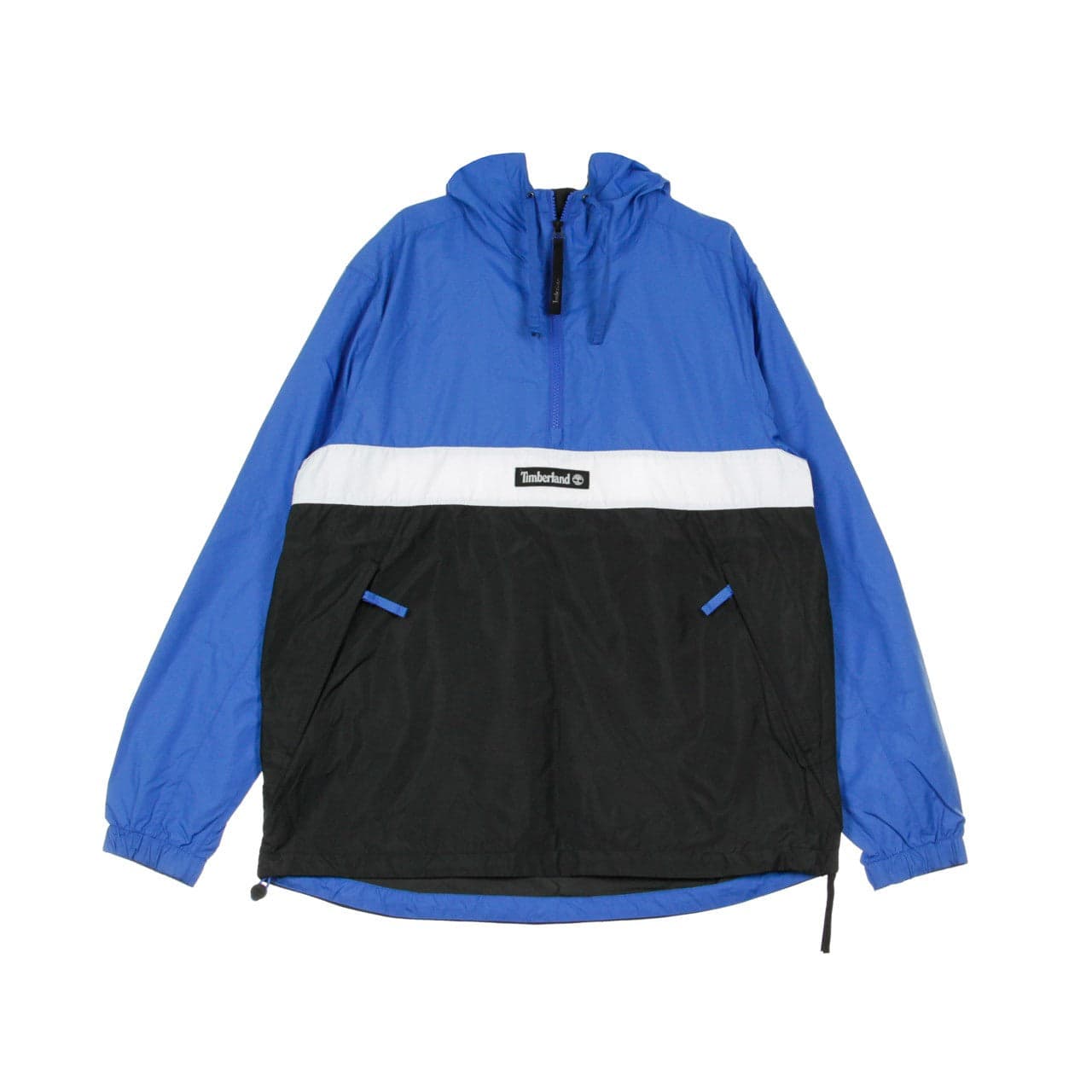 TIMBERLAND Giacca a Vento Infilabile Uomo Funnel Neck Pull Over Strong Blue Linear da uomo in Giacche Drestige - Casamassima, commercioVirtuoso.it