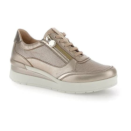 Stonefly sneakers donna Cream 52 laminata taupe 220738 in Sneaker casual Teresi Calzature - Marsala, commercioVirtuoso.it