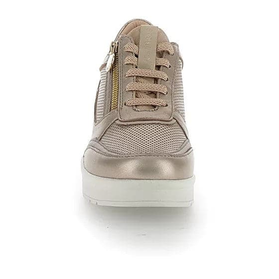 Stonefly sneakers donna Cream 52 laminata taupe 220738 in Sneaker casual Teresi Calzature - Marsala, commercioVirtuoso.it