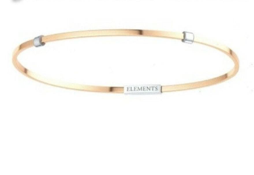 ELEMENTS - Bracciale argento rosa misura S in Bracciali Alba Gioielli - Casoria, commercioVirtuoso.it