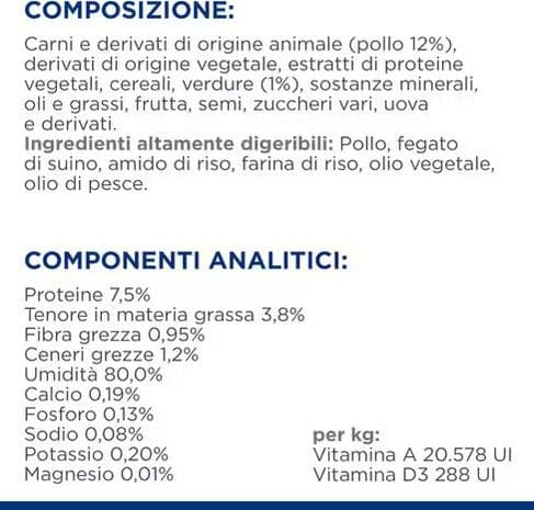 Hill's Prescription Diet Biome Digestive spezzatino Pollo e Verdure umido Gatti Adulti 82 gr in Secco 101 Market - Poggibonsi, commercioVirtuoso.it