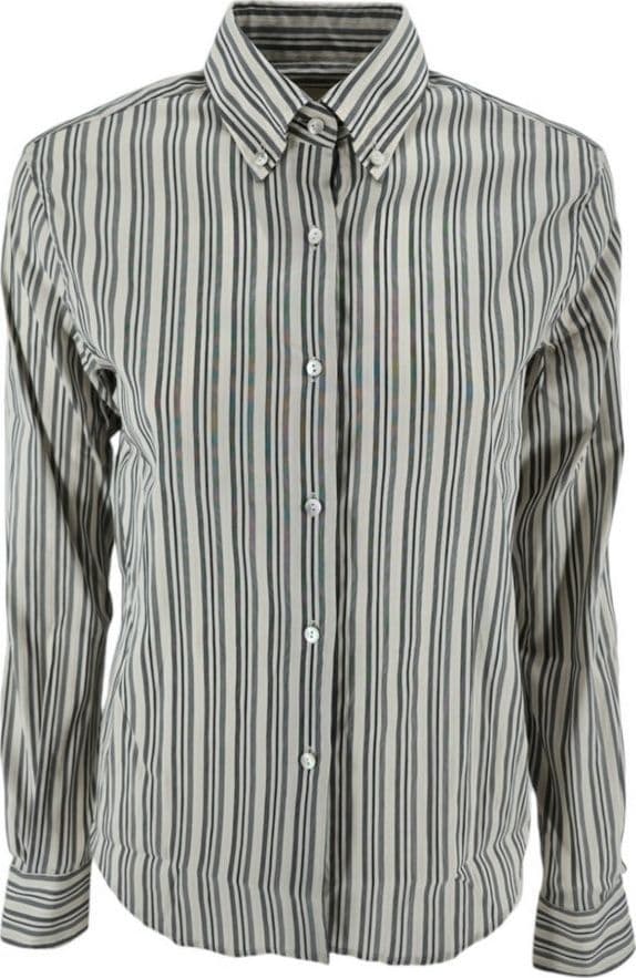 Xacus  Camicie Bianco/grigio