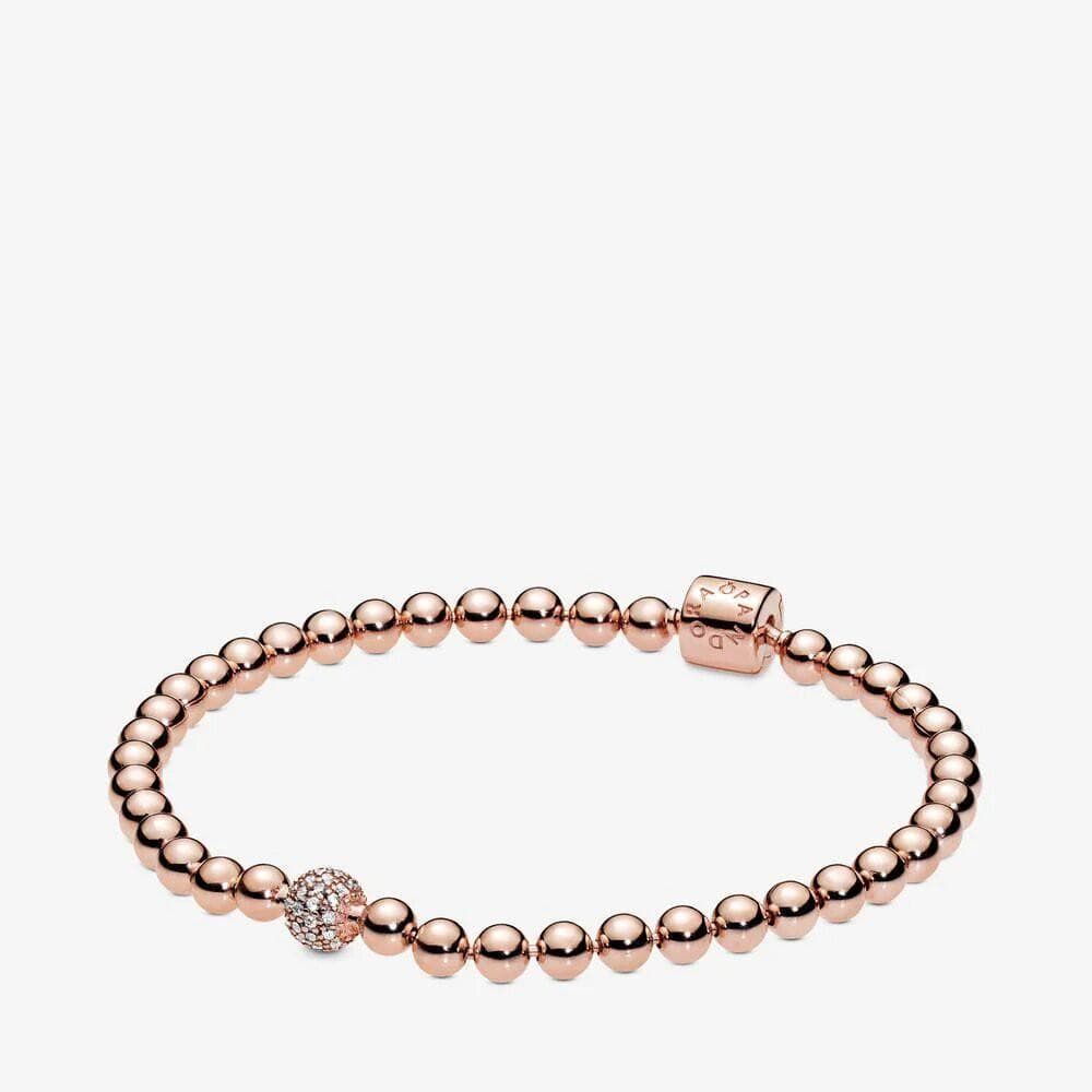 Pandora Bracciale Sfere Luminose e Pavè Purely