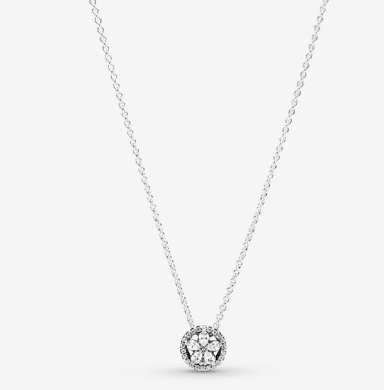 Pandora - Collana Fiocco di neve scintillante
