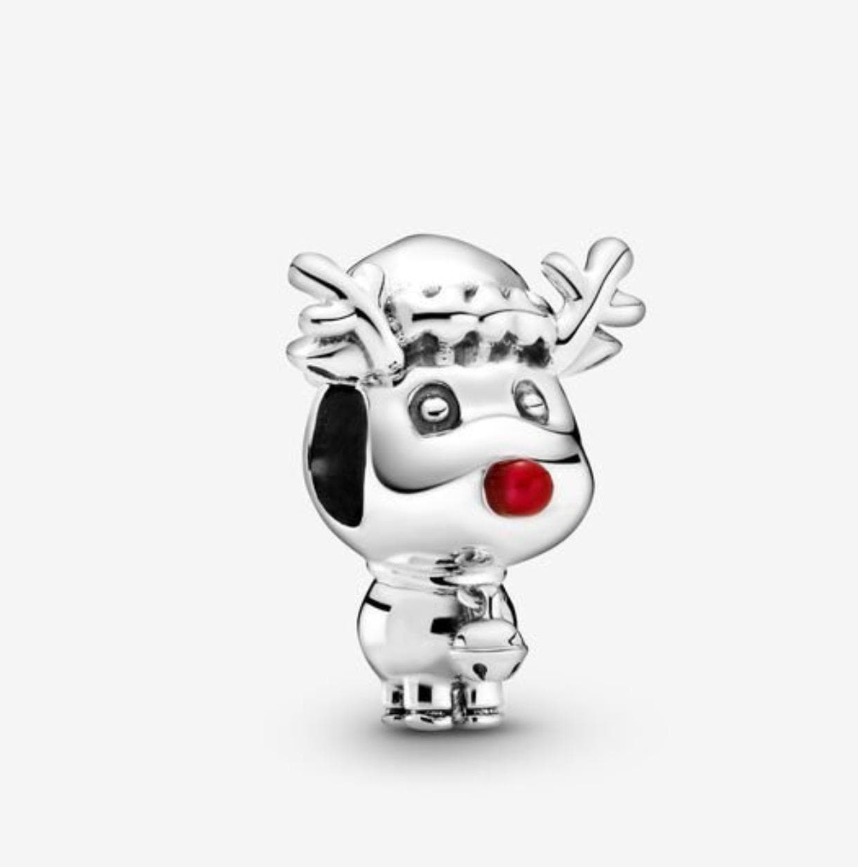 Pandora - Charm Rudolph, la renna dal naso rosso
