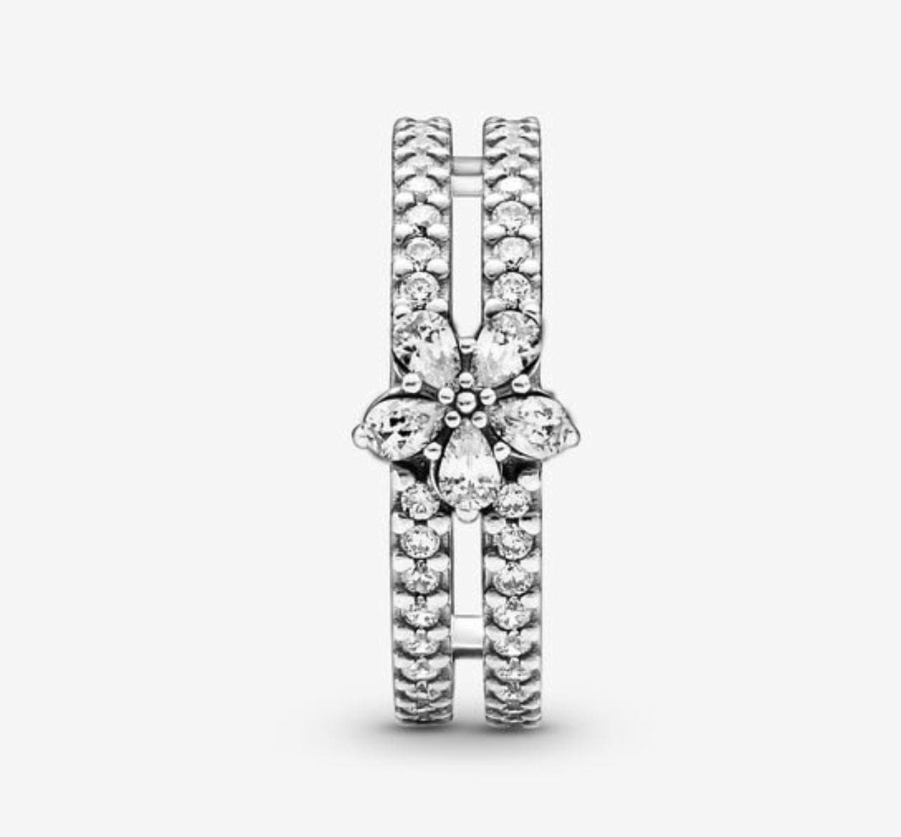 Pandora - Anello doppio Fiocco di neve scintillante in Anelli Alba Gioielli - Casoria, commercioVirtuoso.it