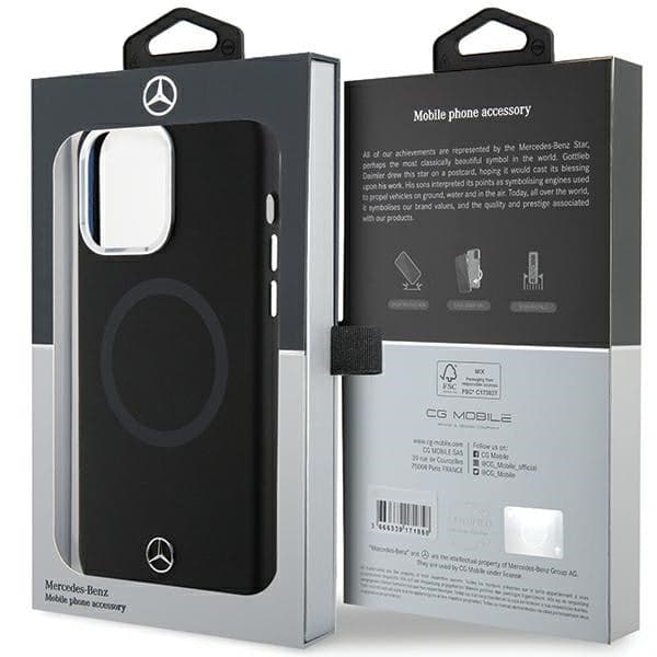 cover mercedes iphone 15 pro nera compatibile magsafe system in Custodie basic Tropposmart.it - Genova, commercioVirtuoso.it