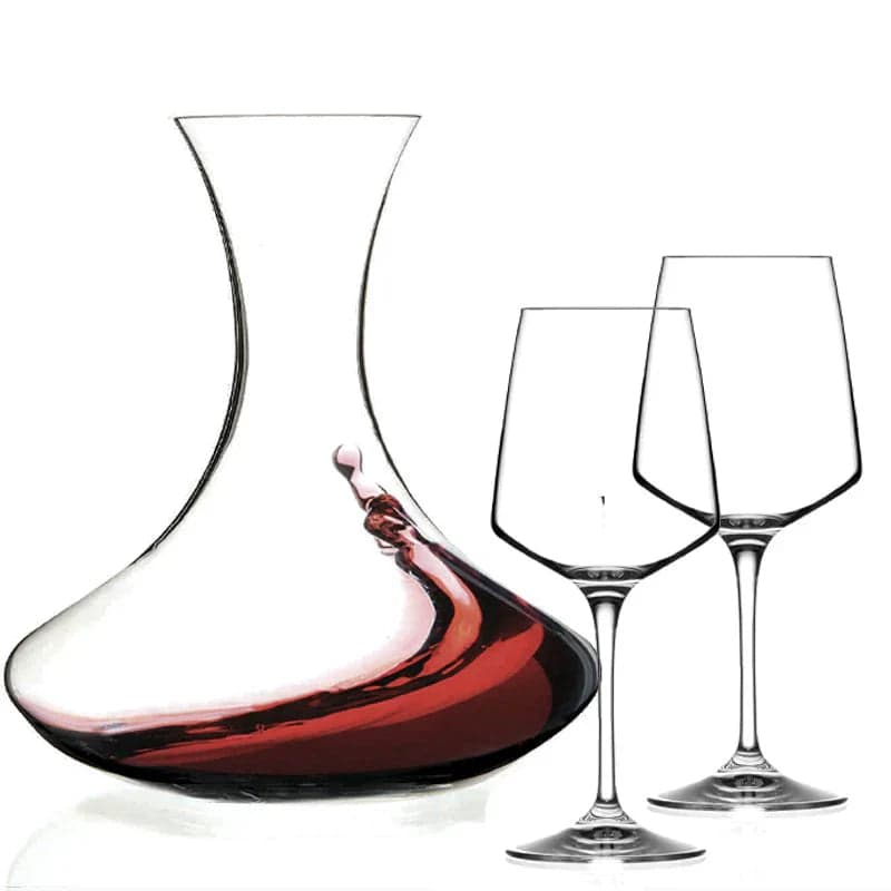 Set Aria 3 Pezzi Decanter e due calici - RCR in Autocategorizzazione Più Di Più Ideas - Casalnuovo di Napoli, commercioVirtuoso.it