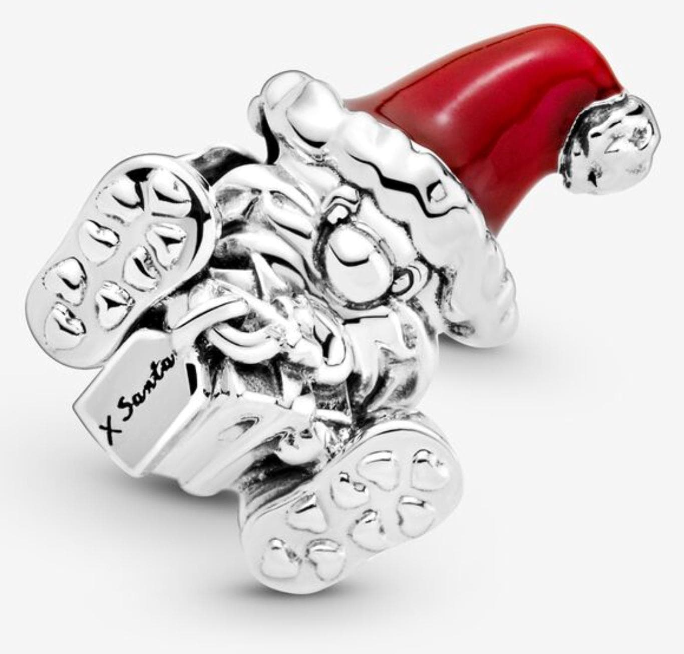 Pandora - Charm Babbo Natale seduto con regalo in Bead Charm Alba Gioielli - Casoria, commercioVirtuoso.it