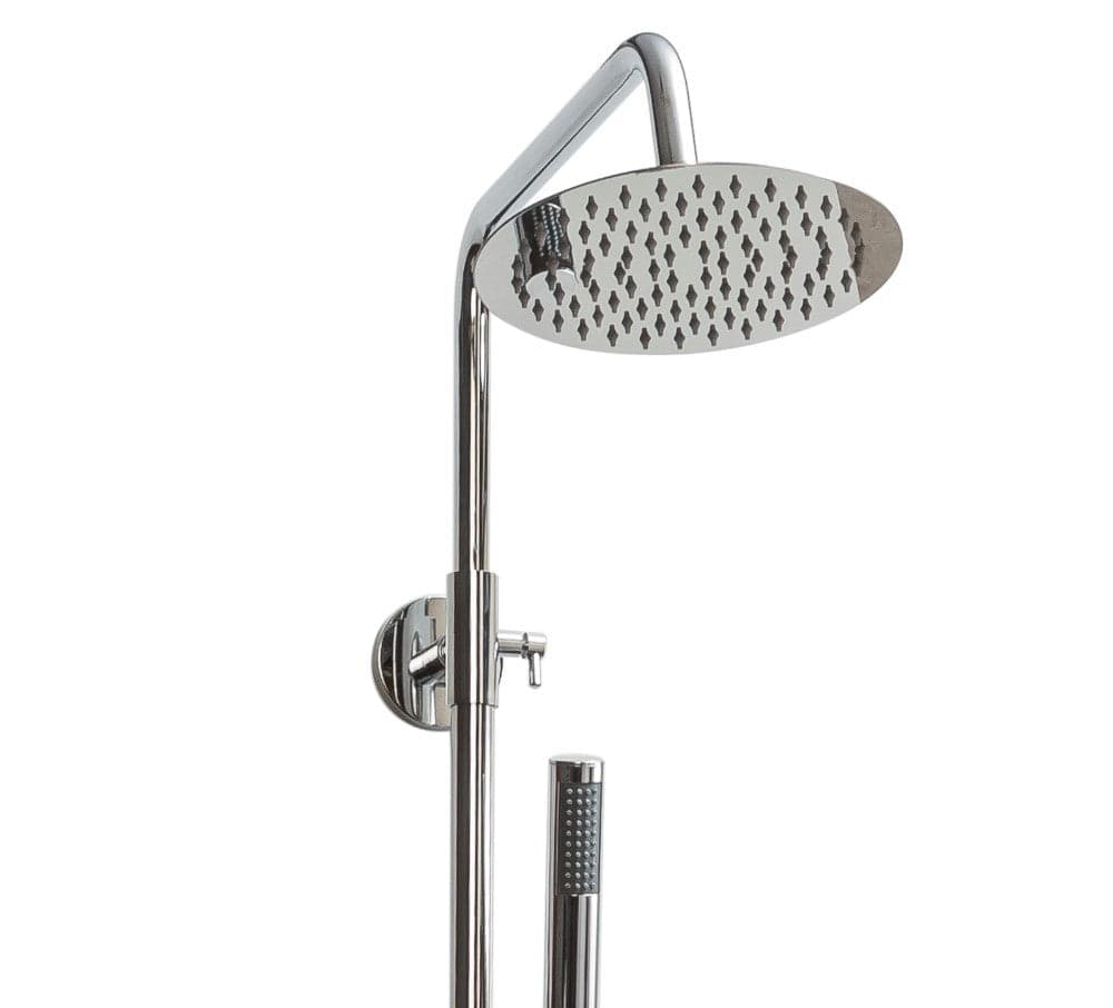 Colonna Doccia con miscelatore a 2 uscite soffione e doccetta POP in Rubinetti per vasca Mondialshop - Parabiago, commercioVirtuoso.it