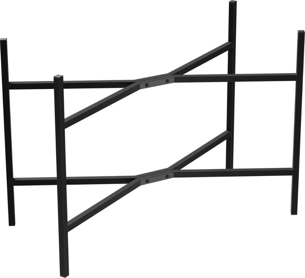 Supporto per vasi "Iron Stand" in metallo colore nero – Iron Stand 01 – Teraplast – scaffale