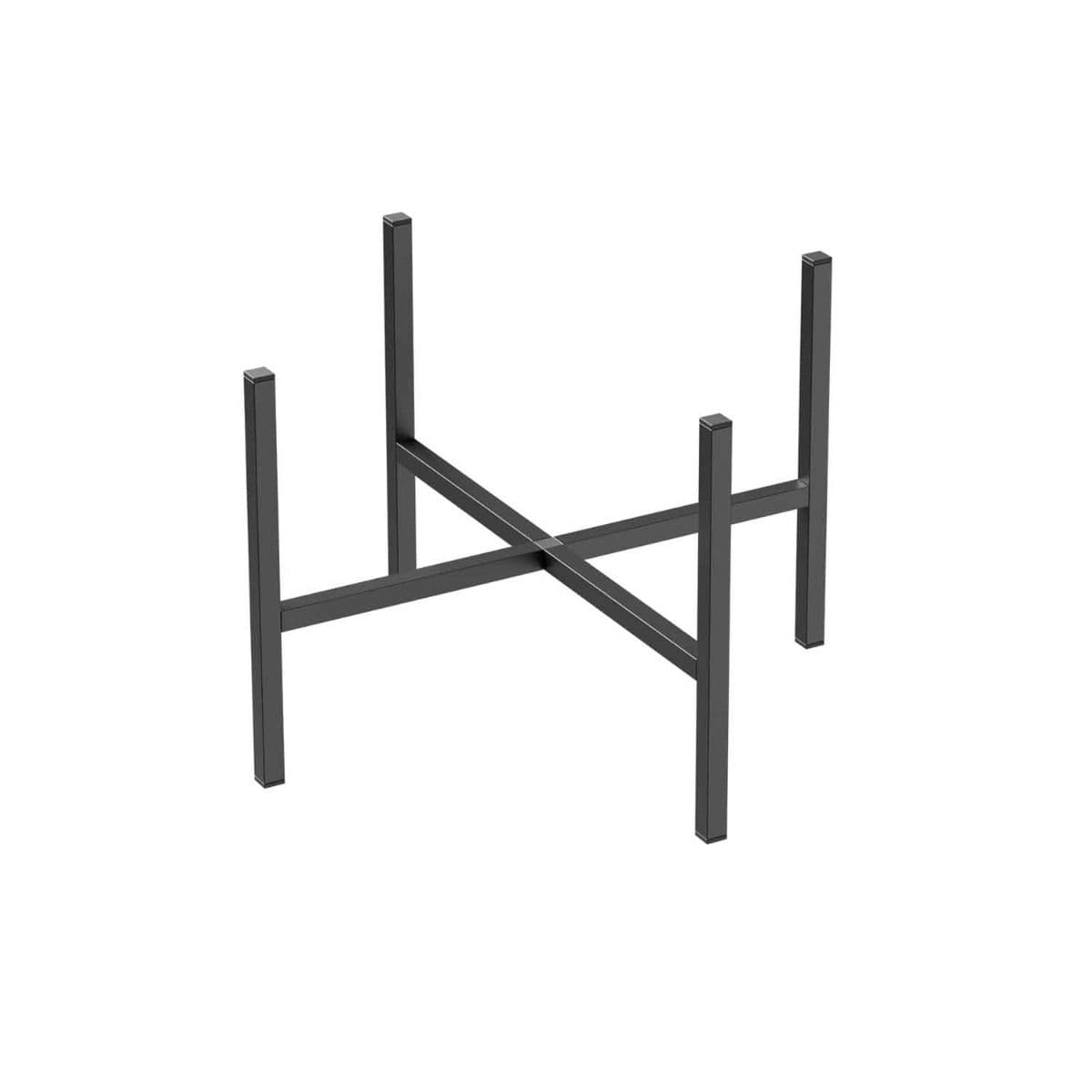 Supporto per vasi "Iron Stand" in metallo colore nero - 10