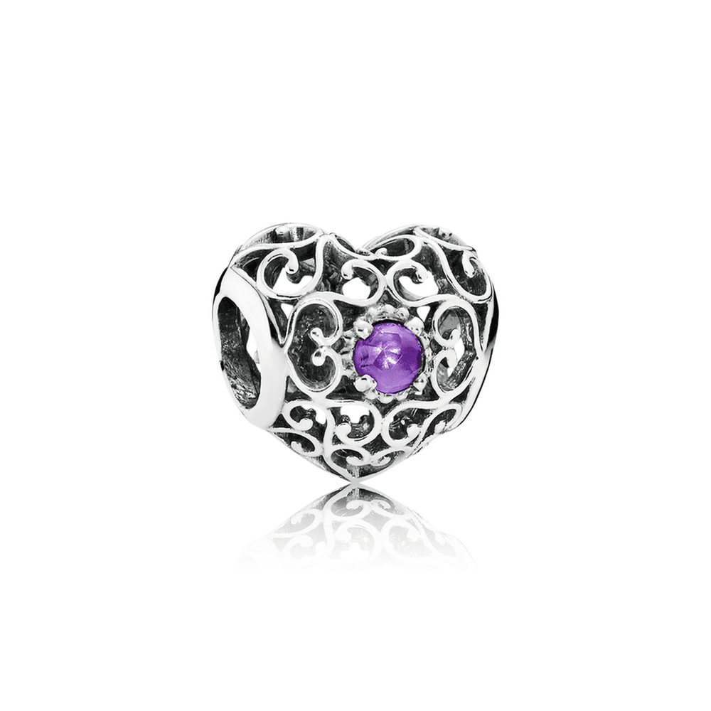 Pandora Charm Cuore Febbraio
