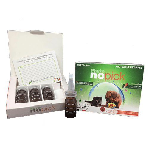 Protezione naturale contro pulci e zecche per cani Phyto No Pick 4 Fiale da 8ml in Pipette antiparassitarie 101 Market - Poggibonsi, commercioVirtuoso.it