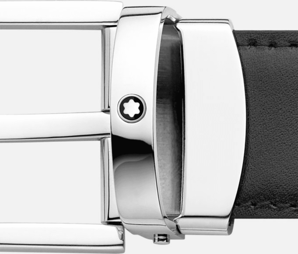 Montblanc Cintura elegante nera/marrone reversibile regolabile in Cinture Alba Gioielli - Casoria, commercioVirtuoso.it