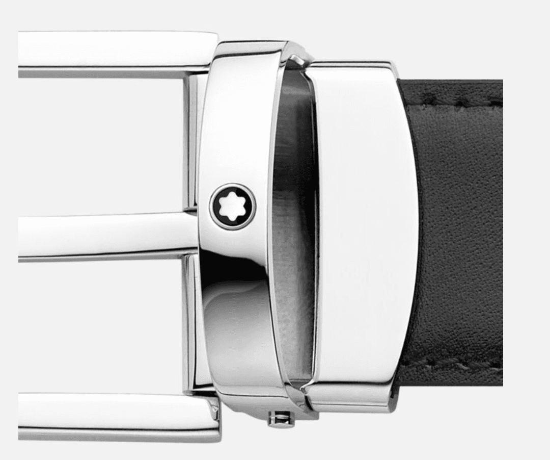 Montblanc Cintura elegante nera/marrone reversibile regolabile in Cinture Alba Gioielli - Casoria, commercioVirtuoso.it