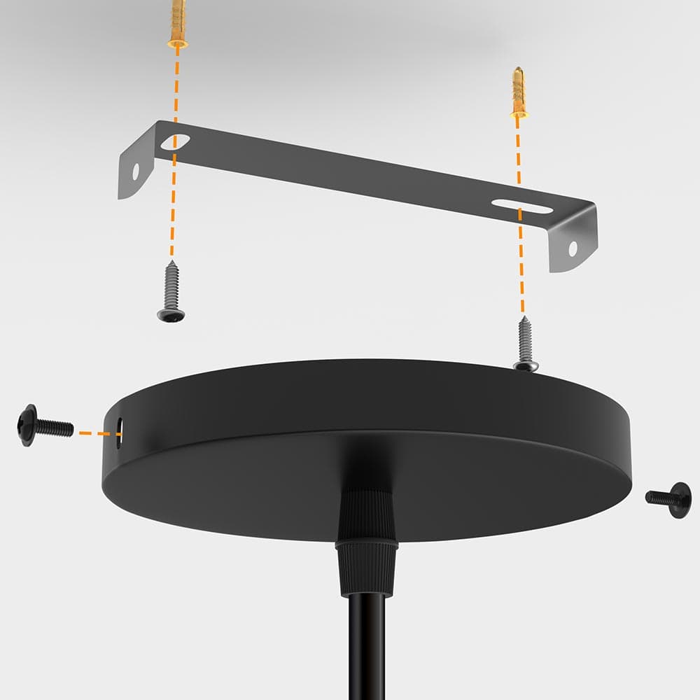 Sospensione Lampadario Moderno in Metallo E27 30x30x30cm Nero Altezza regolabile in Lampade a sospensione Danyx - Casoria, commercioVirtuoso.it