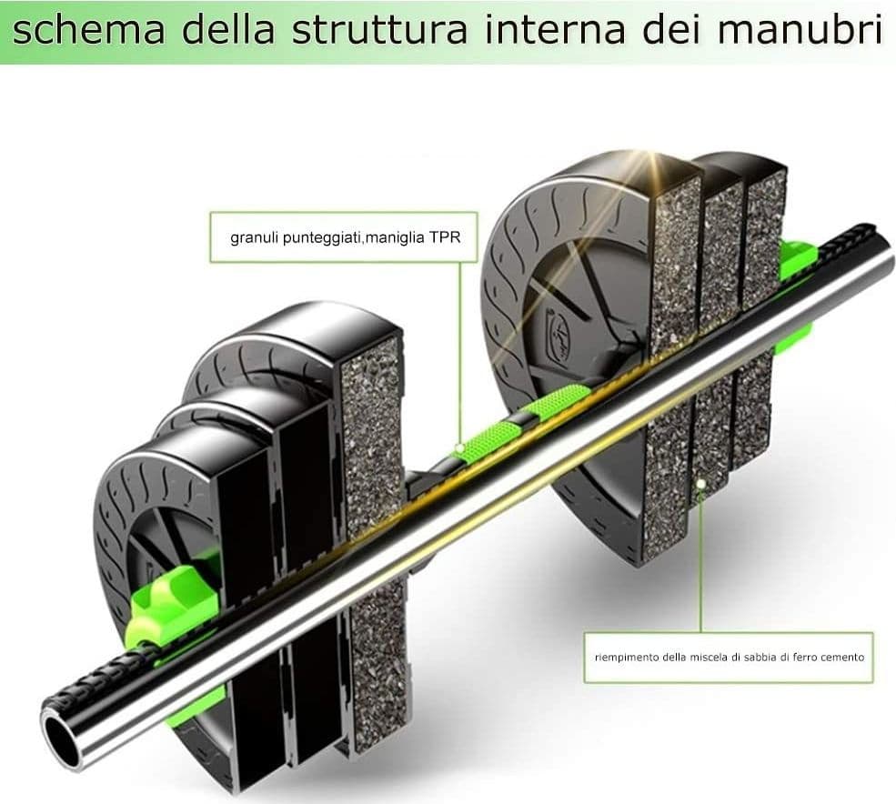 KIT 2IN1 BILANCIERE + MANUBRI CON PESI REGOLABILI COMPONIBILI TOT 40 KG PALESTRA in Manubri Trade Shop italia - Napoli, commercioVirtuoso.it
