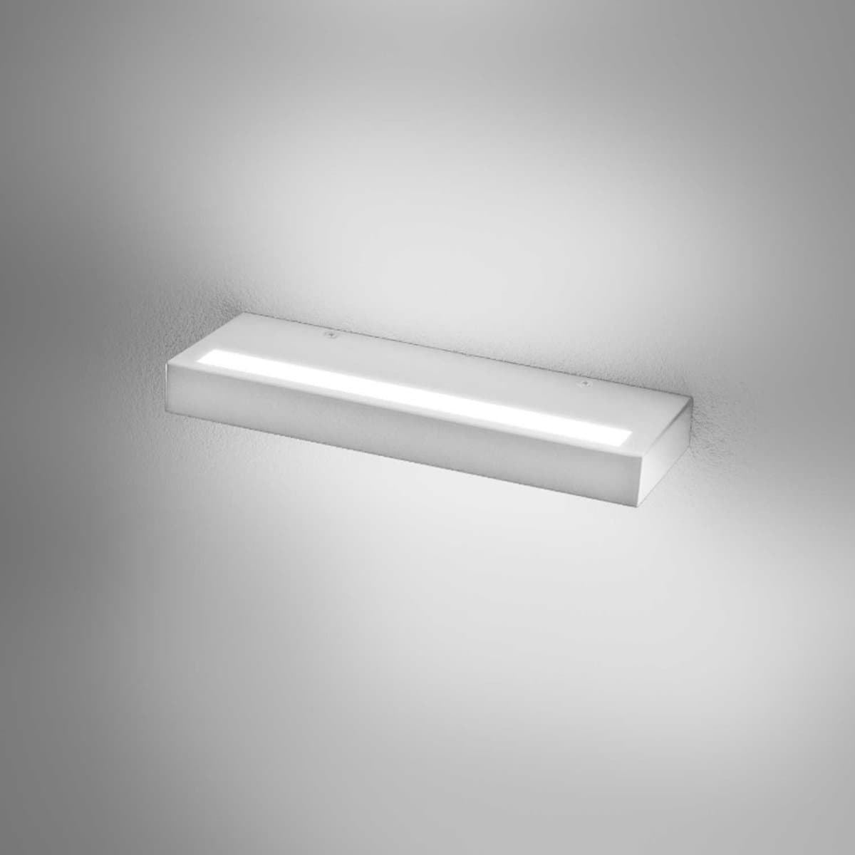 Applique moderno Gea Luce GAP DOUBLE GAP522 LED alluminio bi-emissione lampada parete in Applique Lampadari Bartalini - Colle di Val d’Elsa, commercioVirtuoso.it