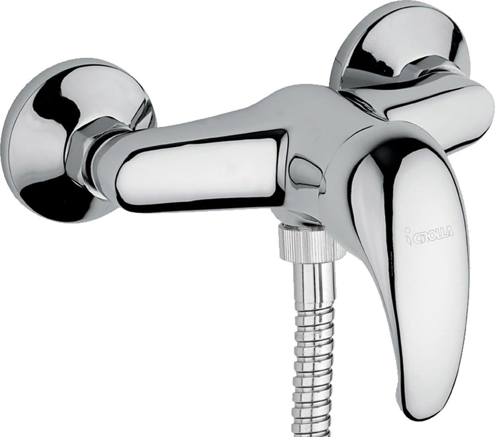 Gruppo doccia esterno con duplex cromato Squalo in Rubinetti per vasca Mondialshop - Parabiago, commercioVirtuoso.it
