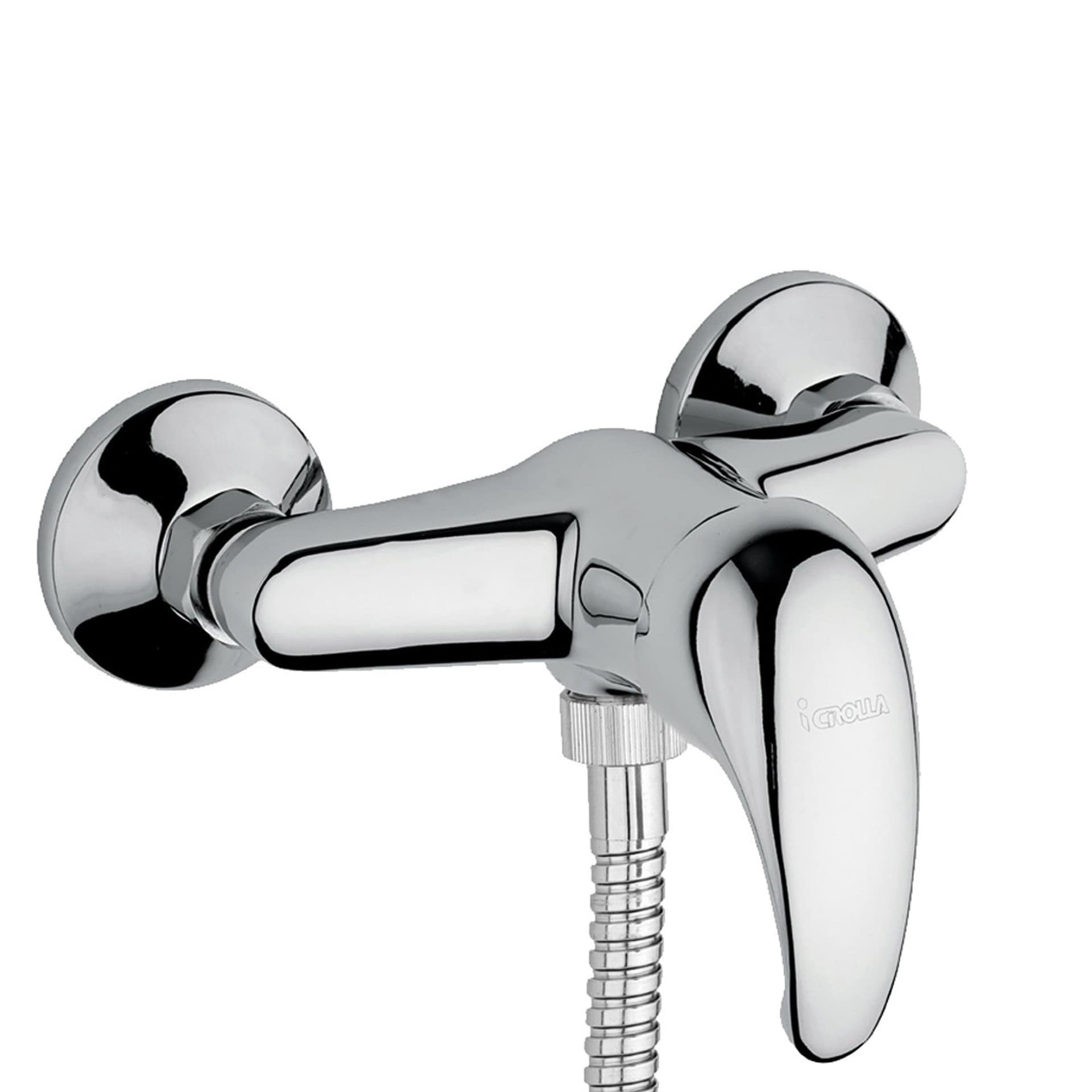 Gruppo doccia esterno con duplex cromato Squalo in Rubinetti per vasca Mondialshop - Parabiago, commercioVirtuoso.it