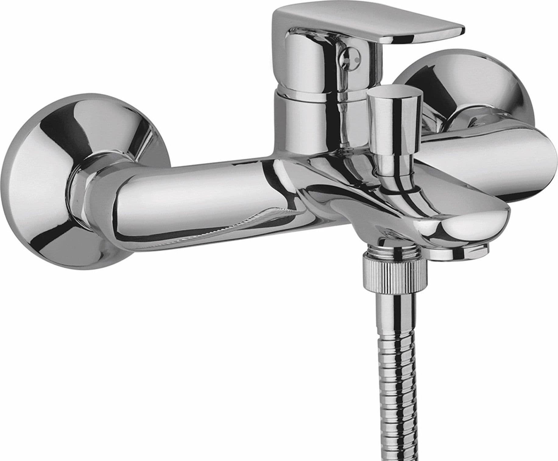 Gruppo vasca esterno da incasso con kit doccia cromato Funky in Rubinetti per vasca Mondialshop - Parabiago, commercioVirtuoso.it