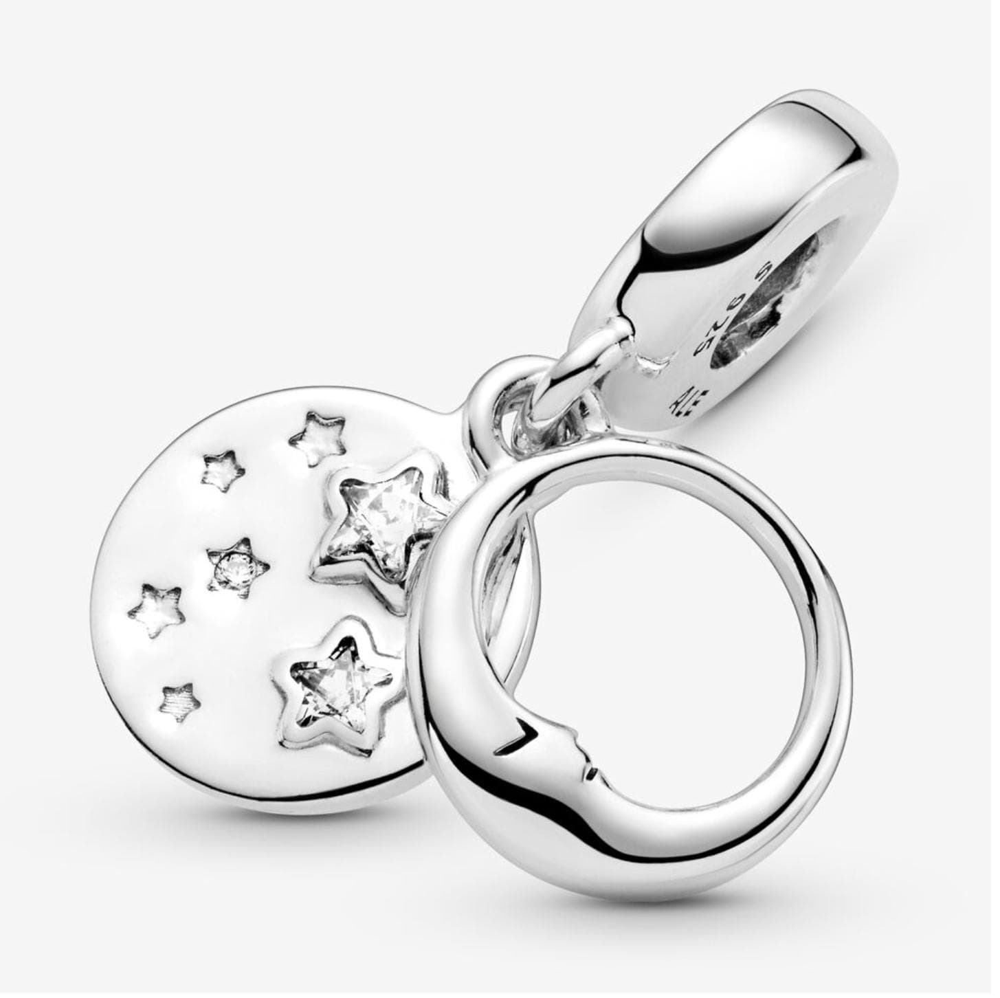 Pandora - Charm pendente Stelle e luna dormienti