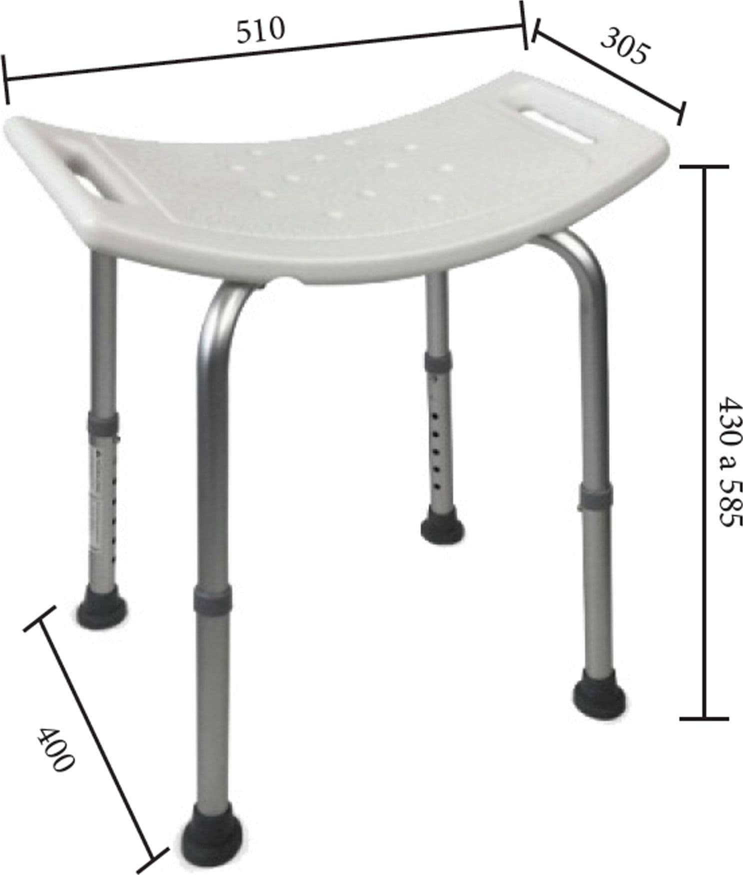 Sgabello doccia per disabili in Sgabelli per doccia e bagno Mondialshop - Parabiago, commercioVirtuoso.it