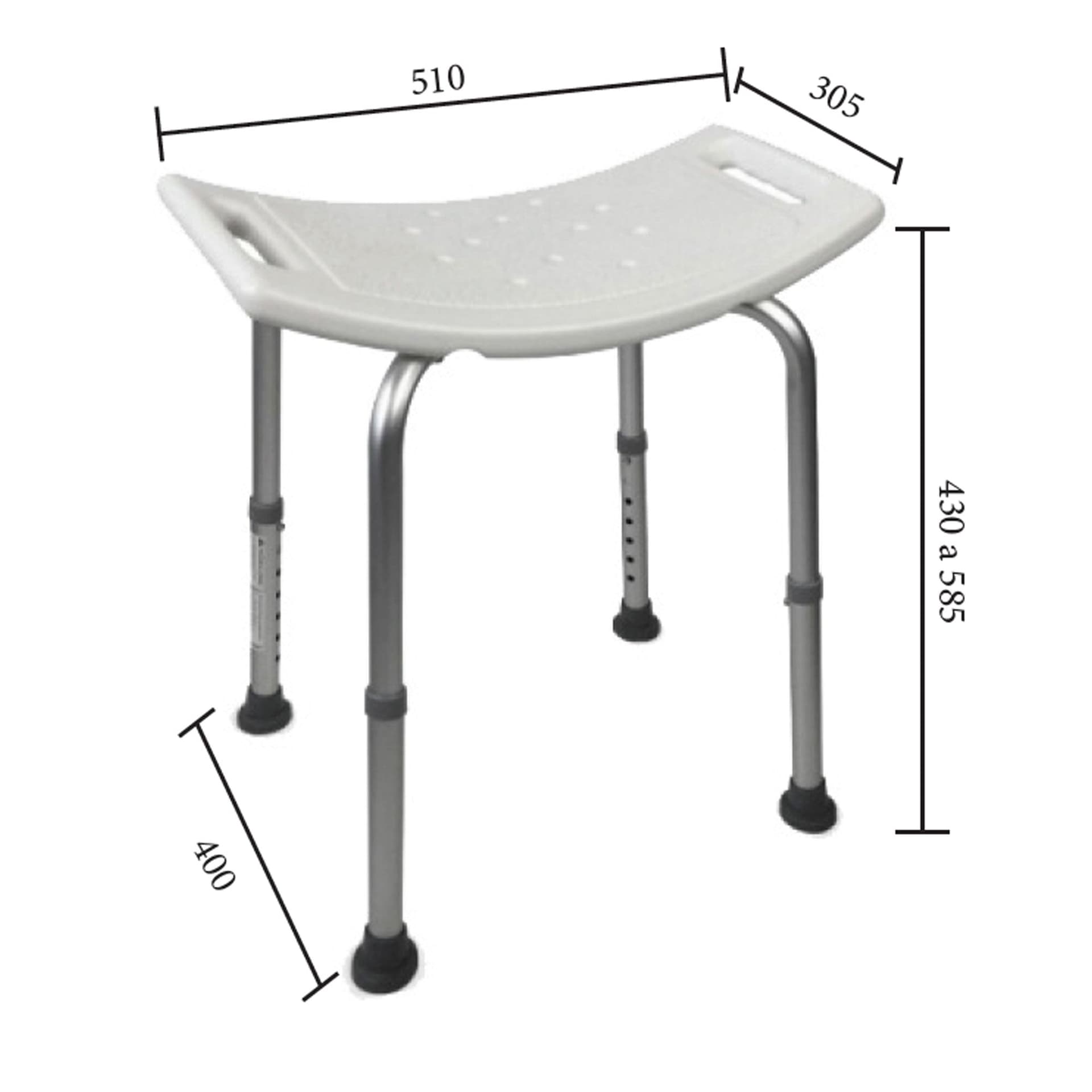 Sgabello doccia per disabili in Sgabelli per doccia e bagno Mondialshop - Parabiago, commercioVirtuoso.it