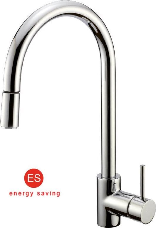 Rubinetto miscelatore da cucina con doccia estraibile cromato Fred in Rubinetti per lavelli da cucina Mondialshop - Parabiago, commercioVirtuoso.it