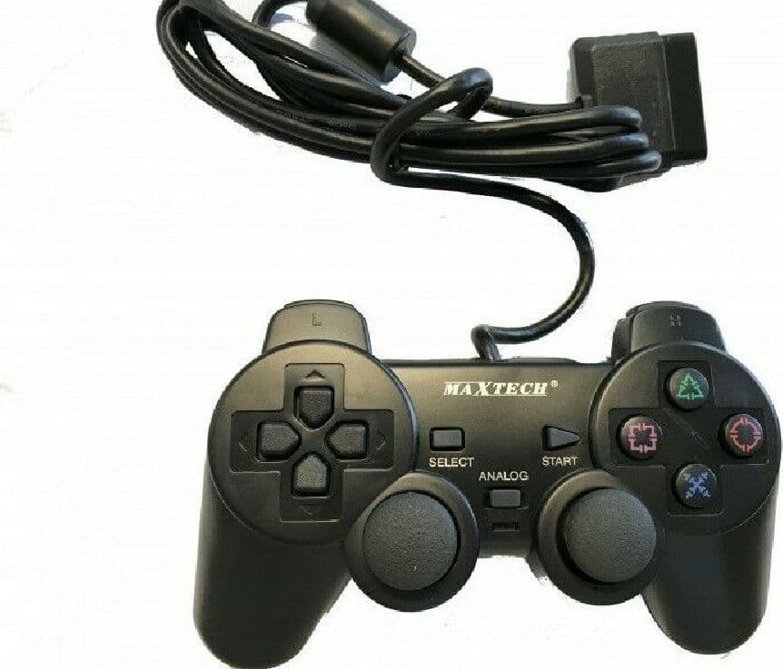 JOYSTICK CON FILO PS2 JOYPAD CONTROLLER COMPATIBILE PLAYSTATION 2 MAXTECH JO-PS2F in Controller standard e gamepads Trade Shop italia - Napoli, commercioVirtuoso.it