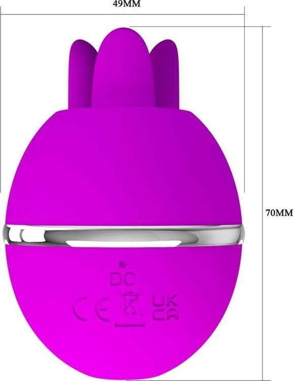 PRETTY LOVE - VIBRATORE IN SILICONE TONDO VIOLA GEMINI BALL in Vibratori proiettile e ovuli vibranti Desideria Shop - Latina, commercioVirtuoso.it