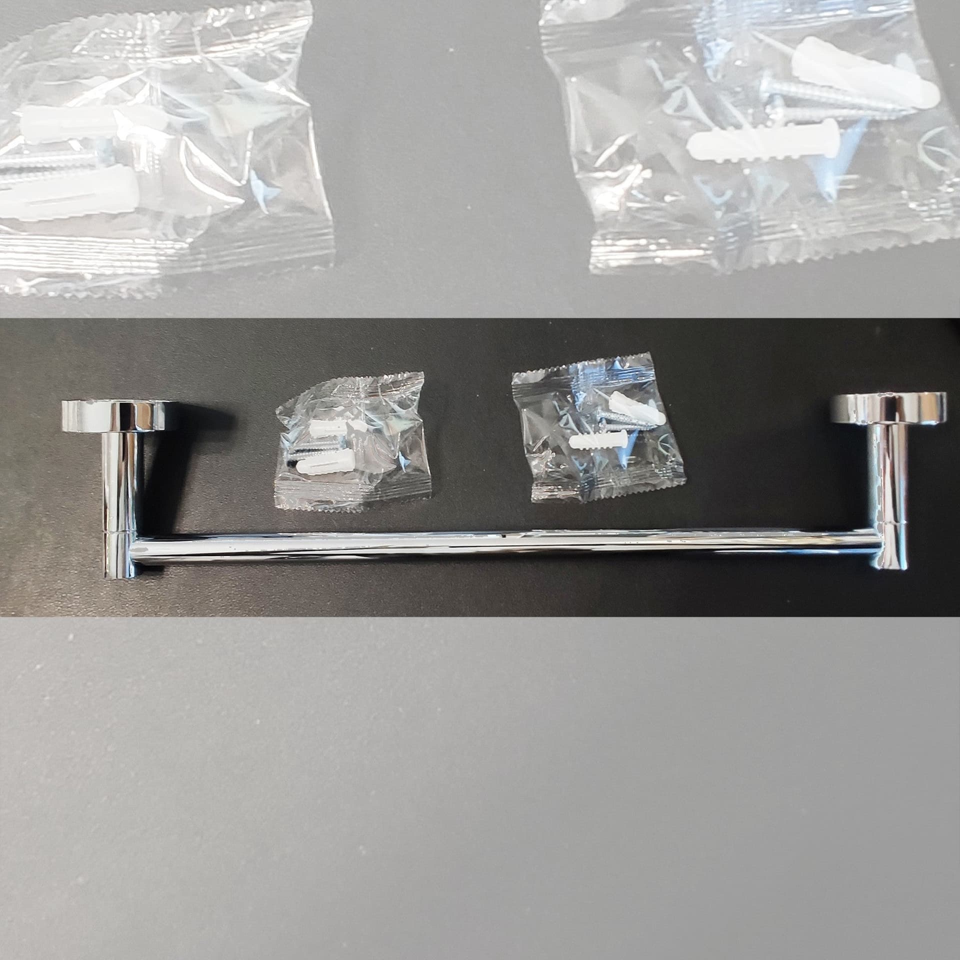 Porta asciugamani da bidet da parete cm 40 cromato Venezia in Portasciugamani da parete Mondialshop - Parabiago, commercioVirtuoso.it