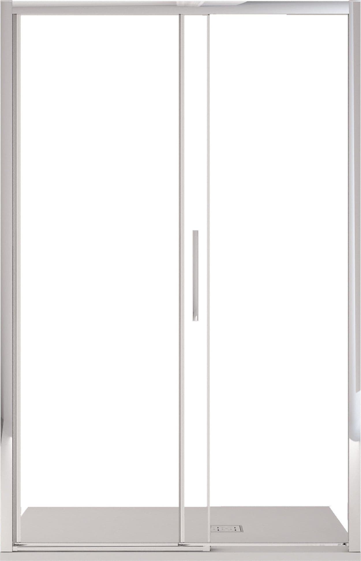 Porta doccia scorrevole nicchia cristallo 6mm h195 anticalcare LAGOA in Porte doccia Mondialshop - Parabiago, commercioVirtuoso.it