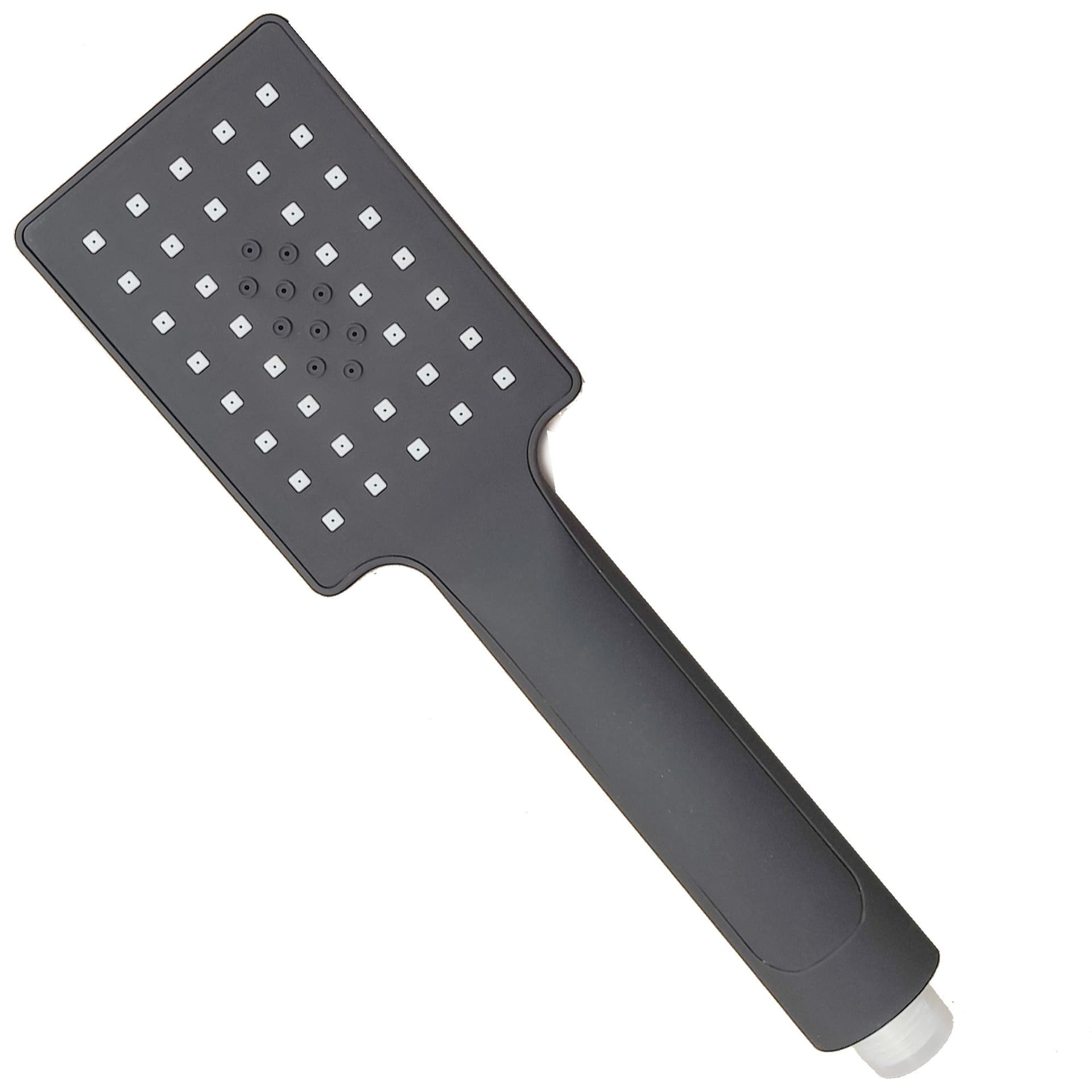 Colonna doccia nera opaca con Miscelatore Termostatico a due vie 20x20 Este Black in Rubinetti per vasca Mondialshop - Parabiago, commercioVirtuoso.it