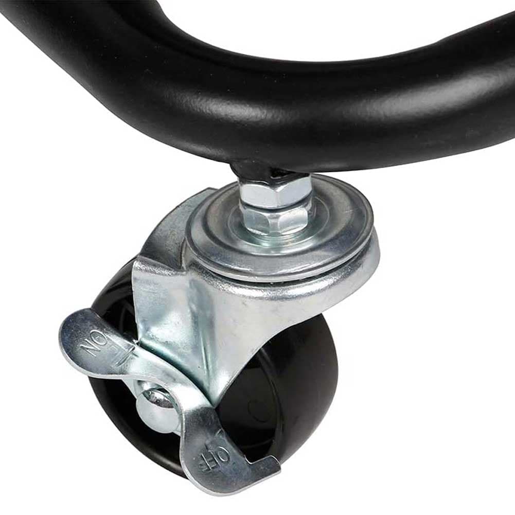 Carrello Trolley Cucina 4ruote 3 Ripiani in Metallo 43x36 H85 Salvaspazio Nero in Carrelli porta oggetti Danyx - Casoria, commercioVirtuoso.it